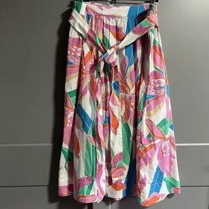 Floral Multicolor Women's Skirt
